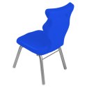 Ergonomiczne krzesło szkolne Classic rozmiar 1 niebieski - dobre krzesło stacjonarne do biurka, ławki, szkoły, sali konferencyjnej dla dzieci i dla dorosłych Ergonomiczne krzesło szkolne Classic rozmiar 1 niebieski - dobre krzesło stacjonarne do biurka, ławki, szkoły, sali konferencyjnej dla dzieci i dla dorosłych