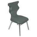 Ergonomiczne krzesło szkolne Classic rozmiar 1 szary - dobre krzesło stacjonarne do biurka, ławki, szkoły, sali konferencyjnej dla dzieci i dla dorosłych Ergonomiczne krzesło szkolne Classic rozmiar 1 szary - dobre krzesło stacjonarne do biurka, ławki, szkoły, sali konferencyjnej dla dzieci i dla dorosłych