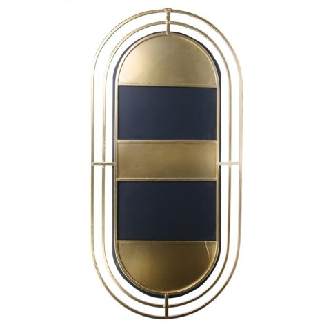 Intesi Lustro Avec złote owalne - metalowa rama art deco Intesi Lustro Avec złote owalne - metalowa rama art deco