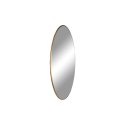 Intesi Lustro Jersey okrągłe złote 40cm - loftowe lustro - metalowa rama - do salonu, sypialni, przedpokoju Intesi Lustro Jersey okrągłe złote 40cm - loftowe lustro - metalowa rama - do salonu, sypialni, przedpokoju