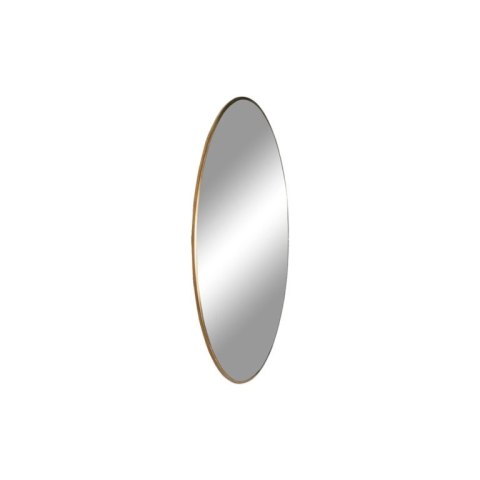 Intesi Lustro Jersey okrągłe złote 40cm - loftowe lustro - metalowa rama - do salonu, sypialni, przedpokoju Intesi Lustro Jersey okrągłe złote 40cm - loftowe lustro - metalowa rama - do salonu, sypialni, przedpokoju