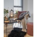 Intesi Pufa Ejby Velvet bordowa - okrągła pufa pikowana glamour Intesi Pufa Ejby Velvet bordowa - okrągła pufa pikowana glamour