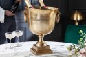 Invicta Interior INVICTA CHAMPAGNE 40 cm chłodziarka do szampana - aluminium, złota Invicta Interior INVICTA CHAMPAGNE 40 cm chłodziarka do szampana - aluminium, złota