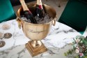 Invicta Interior INVICTA CHAMPAGNE 40 cm chłodziarka do szampana - aluminium, złota Invicta Interior INVICTA CHAMPAGNE 40 cm chłodziarka do szampana - aluminium, złota
