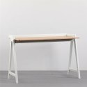 BIURKO COMPAS BIAŁE DREWNO / BLAT płyta MDF do pracowni, pokoju młodzieżowego King Home BIURKO COMPAS BIAŁE DREWNO / BLAT płyta MDF do pracowni, pokoju młodzieżowego King Home