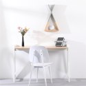 BIURKO COMPAS BIAŁE DREWNO / BLAT płyta MDF do pracowni, pokoju młodzieżowego King Home BIURKO COMPAS BIAŁE DREWNO / BLAT płyta MDF do pracowni, pokoju młodzieżowego King Home
