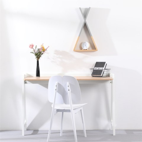 BIURKO COMPAS BIAŁE DREWNO / BLAT płyta MDF do pracowni, pokoju młodzieżowego King Home BIURKO COMPAS BIAŁE DREWNO / BLAT płyta MDF do pracowni, pokoju młodzieżowego King Home