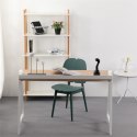 BIURKO COMPAS BIAŁE DREWNO / BLAT płyta MDF do pracowni, pokoju młodzieżowego King Home BIURKO COMPAS BIAŁE DREWNO / BLAT płyta MDF do pracowni, pokoju młodzieżowego King Home