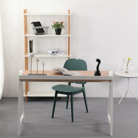 BIURKO COMPAS BIAŁE DREWNO / BLAT płyta MDF do pracowni, pokoju młodzieżowego King Home BIURKO COMPAS BIAŁE DREWNO / BLAT płyta MDF do pracowni, pokoju młodzieżowego King Home
