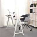 BIURKO COMPAS BIAŁE DREWNO / BLAT płyta MDF do pracowni, pokoju młodzieżowego King Home BIURKO COMPAS BIAŁE DREWNO / BLAT płyta MDF do pracowni, pokoju młodzieżowego King Home