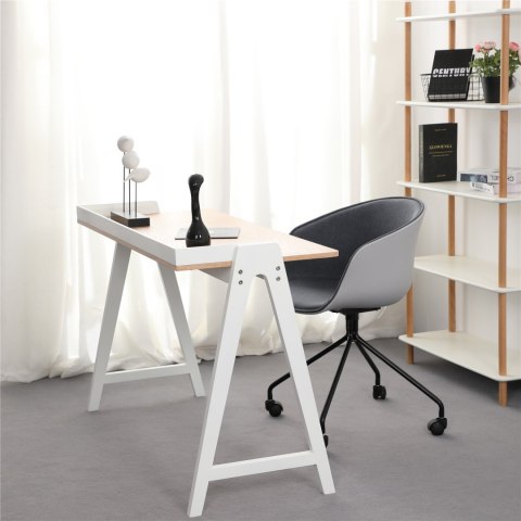 BIURKO COMPAS BIAŁE DREWNO / BLAT płyta MDF do pracowni, pokoju młodzieżowego King Home BIURKO COMPAS BIAŁE DREWNO / BLAT płyta MDF do pracowni, pokoju młodzieżowego King Home