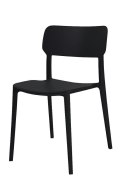 King Home Krzesło AGAT PREMIUM czarne - polipropylen King Home Krzesło AGAT PREMIUM czarne - polipropylen