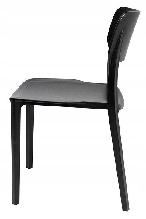 King Home Krzesło AGAT PREMIUM czarne - polipropylen King Home Krzesło AGAT PREMIUM czarne - polipropylen