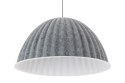 King Home Lampa wisząca sufitowa MOLD 55 szara - filc, tkanina w kształcie kapelusza King Home Lampa wisząca sufitowa MOLD 55 szara - filc, tkanina w kształcie kapelusza
