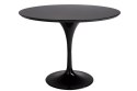 King Home Stół TULIP MDF czarny fi 100, metal lakierowany King Home Stół TULIP MDF czarny fi 100, metal lakierowany