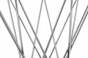 King Home Stół okrągły TWIST 80 czarny - MDF, chrom metal - nowoczesny stół do jadalni King Home Stół okrągły TWIST 80 czarny - MDF, chrom metal - nowoczesny stół do jadalni