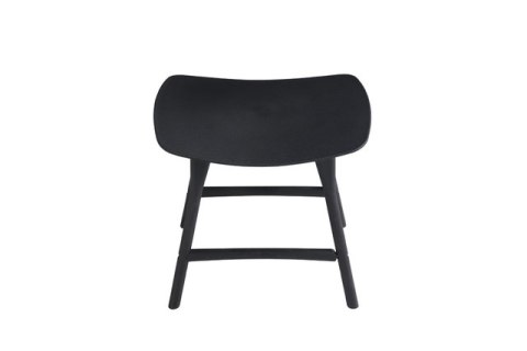 King Home Stołek REMO czarny z tworzywa sztucznego - taboret King Home Stołek REMO czarny z tworzywa sztucznego - taboret