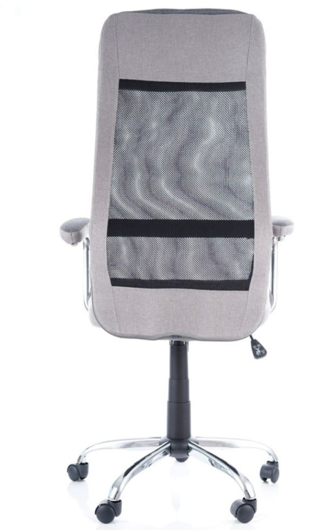 SIGNAL FOTEL OBROTOWY Q-336 SZARY TKANINA SIATKA TILT SIGNAL FOTEL OBROTOWY Q-336 SZARY TKANINA SIATKA TILT