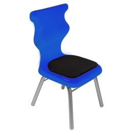 Ergonomiczne krzesło szkolne Classic Soft rozmiar 1 niebieski - dobre krzesło stacjonarne do biurka, ławki, szkoły, sali konferencyjnej dla dzieci i dla dorosłych 
