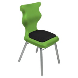 Ergonomiczne krzesło szkolne Classic Soft rozmiar 2 zielony - dobre krzesło stacjonarne do biurka, ławki, szkoły, sali konferencyjnej dla dzieci i dla dorosłych 