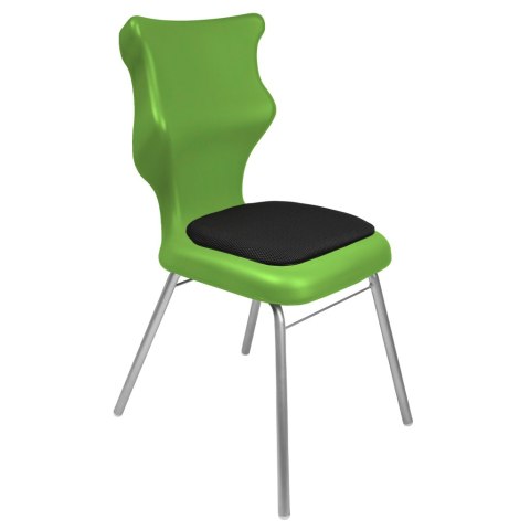 Ergonomiczne krzesło szkolne Classic Soft rozmiar 4 zielony - dobre krzesło stacjonarne do biurka, ławki, szkoły, sali konferencyjnej dla dzieci i dla dorosłych Ergonomiczne krzesło szkolne Classic Soft rozmiar 4 zielony - dobre krzesło stacjonarne do biurka, ławki, szkoły, sali konferencyjnej dla dzieci i dla dorosłych