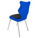 Ergonomiczne krzesło szkolne Classic Soft rozmiar 5 niebieski - dobre krzesło stacjonarne do biurka, ławki, szkoły, sali konferencyjnej dla dzieci i dla dorosłych Ergonomiczne krzesło szkolne Classic Soft rozmiar 5 niebieski - dobre krzesło stacjonarne do biurka, ławki, szkoły, sali konferencyjnej dla dzieci i dla dorosłych
