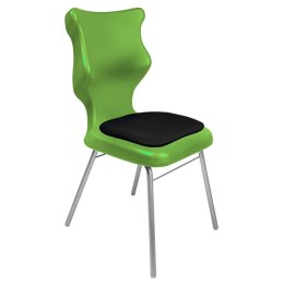 Ergonomiczne krzesło szkolne Classic Soft rozmiar 5 zielony - dobre krzesło stacjonarne do biurka, ławki, szkoły, sali konferencyjnej dla dzieci i dla dorosłych 
