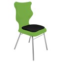 Ergonomiczne krzesło szkolne Classic Soft rozmiar 6 zielony - dobre krzesło stacjonarne do biurka, ławki, szkoły, sali konferencyjnej dla dzieci i dla dorosłych Ergonomiczne krzesło szkolne Classic Soft rozmiar 6 zielony - dobre krzesło stacjonarne do biurka, ławki, szkoły, sali konferencyjnej dla dzieci i dla dorosłych