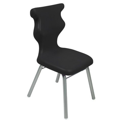 Ergonomiczne krzesło szkolne Classic rozmiar 2 czarny - dobre krzesło stacjonarne do biurka, ławki, szkoły, sali konferencyjnej dla dzieci i dla dorosłych Ergonomiczne krzesło szkolne Classic rozmiar 2 czarny - dobre krzesło stacjonarne do biurka, ławki, szkoły, sali konferencyjnej dla dzieci i dla dorosłych
