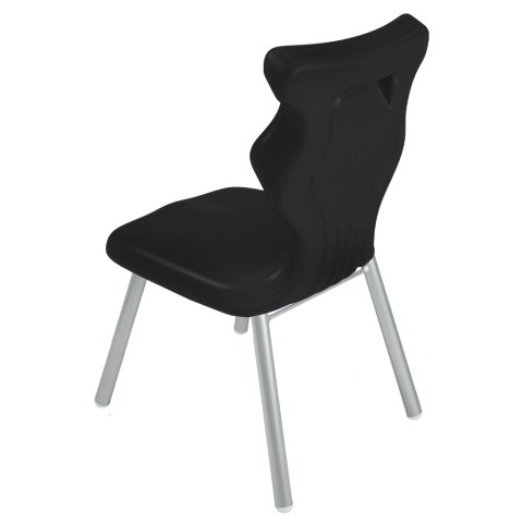 Ergonomiczne krzesło szkolne Classic rozmiar 2 czarny - dobre krzesło stacjonarne do biurka, ławki, szkoły, sali konferencyjnej dla dzieci i dla dorosłych Ergonomiczne krzesło szkolne Classic rozmiar 2 czarny - dobre krzesło stacjonarne do biurka, ławki, szkoły, sali konferencyjnej dla dzieci i dla dorosłych