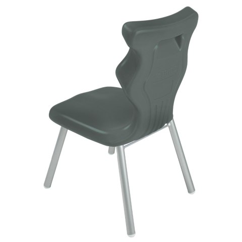 Ergonomiczne krzesło szkolne Classic rozmiar 2 szary - dobre krzesło stacjonarne do biurka, ławki, szkoły, sali konferencyjnej dla dzieci i dla dorosłych Ergonomiczne krzesło szkolne Classic rozmiar 2 szary - dobre krzesło stacjonarne do biurka, ławki, szkoły, sali konferencyjnej dla dzieci i dla dorosłych
