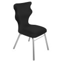 Ergonomiczne krzesło szkolne Classic rozmiar 3 czarny - dobre krzesło stacjonarne do biurka, ławki, szkoły, sali konferencyjnej dla dzieci i dla dorosłych Ergonomiczne krzesło szkolne Classic rozmiar 3 czarny - dobre krzesło stacjonarne do biurka, ławki, szkoły, sali konferencyjnej dla dzieci i dla dorosłych