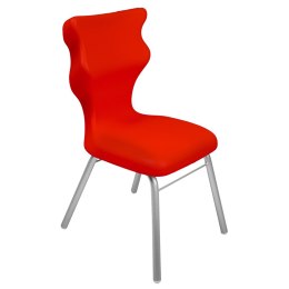 Ergonomiczne krzesło szkolne Classic rozmiar 3 czerwony - dobre krzesło stacjonarne do biurka, ławki, szkoły, sali konferencyjnej dla dzieci i dla dorosłych 