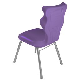 Ergonomiczne krzesło szkolne Classic rozmiar 3 fioletowy - dobre krzesło stacjonarne do biurka, ławki, szkoły, sali konferencyjnej dla dzieci i dla dorosłych 