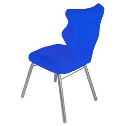 Ergonomiczne krzesło szkolne Classic rozmiar 3 niebieski - dobre krzesło stacjonarne do biurka, ławki, szkoły, sali konferencyjnej dla dzieci i dla dorosłych 