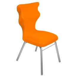 Ergonomiczne krzesło szkolne Classic rozmiar 3 pomarańczowy - dobre krzesło stacjonarne do biurka, ławki, szkoły, sali konferencyjnej dla dzieci i dla dorosłych 