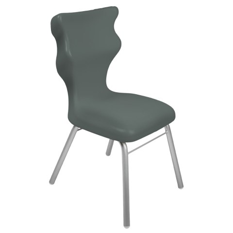 Ergonomiczne krzesło szkolne Classic rozmiar 3 szary - dobre krzesło stacjonarne do biurka, ławki, szkoły, sali konferencyjnej dla dzieci i dla dorosłych Ergonomiczne krzesło szkolne Classic rozmiar 3 szary - dobre krzesło stacjonarne do biurka, ławki, szkoły, sali konferencyjnej dla dzieci i dla dorosłych
