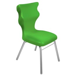 Ergonomiczne krzesło szkolne Classic rozmiar 3 zielony - dobre krzesło stacjonarne do biurka, ławki, szkoły, sali konferencyjnej dla dzieci i dla dorosłych 