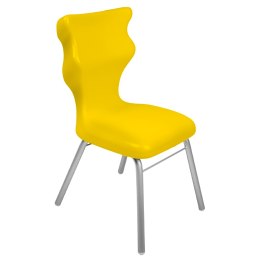 Ergonomiczne krzesło szkolne Classic rozmiar 3 żółty - dobre krzesło stacjonarne do biurka, ławki, szkoły, sali konferencyjnej dla dzieci i dla dorosłych 