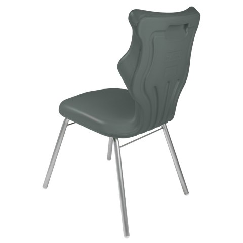 Ergonomiczne krzesło szkolne Classic rozmiar 4 szary - dobre krzesło stacjonarne do biurka, ławki, szkoły, sali konferencyjnej dla dzieci i dla dorosłych Ergonomiczne krzesło szkolne Classic rozmiar 4 szary - dobre krzesło stacjonarne do biurka, ławki, szkoły, sali konferencyjnej dla dzieci i dla dorosłych