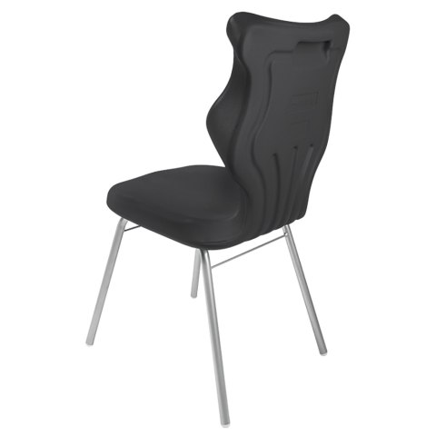 Ergonomiczne krzesło szkolne Classic rozmiar 5 czarny - dobre krzesło stacjonarne do biurka, ławki, szkoły, sali konferencyjnej dla dzieci i dla dorosłych Ergonomiczne krzesło szkolne Classic rozmiar 5 czarny - dobre krzesło stacjonarne do biurka, ławki, szkoły, sali konferencyjnej dla dzieci i dla dorosłych