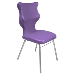 Ergonomiczne krzesło szkolne Classic rozmiar 5 fioletowy - dobre krzesło stacjonarne do biurka, ławki, szkoły, sali konferencyjnej dla dzieci i dla dorosłych 