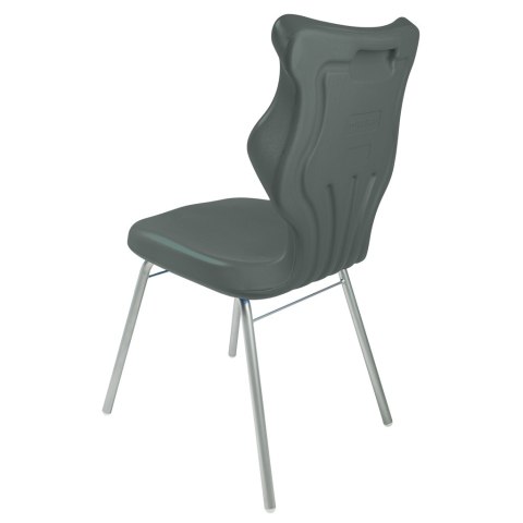 Ergonomiczne krzesło szkolne Classic rozmiar 5 szary - dobre krzesło stacjonarne do biurka, ławki, szkoły, sali konferencyjnej dla dzieci i dla dorosłych Ergonomiczne krzesło szkolne Classic rozmiar 5 szary - dobre krzesło stacjonarne do biurka, ławki, szkoły, sali konferencyjnej dla dzieci i dla dorosłych