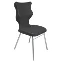 Ergonomiczne krzesło szkolne Classic rozmiar 6 czarny - dobre krzesło stacjonarne do biurka, ławki, szkoły, sali konferencyjnej dla dzieci i dla dorosłych Ergonomiczne krzesło szkolne Classic rozmiar 6 czarny - dobre krzesło stacjonarne do biurka, ławki, szkoły, sali konferencyjnej dla dzieci i dla dorosłych