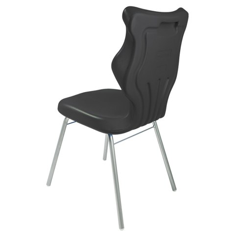Ergonomiczne krzesło szkolne Classic rozmiar 6 czarny - dobre krzesło stacjonarne do biurka, ławki, szkoły, sali konferencyjnej dla dzieci i dla dorosłych Ergonomiczne krzesło szkolne Classic rozmiar 6 czarny - dobre krzesło stacjonarne do biurka, ławki, szkoły, sali konferencyjnej dla dzieci i dla dorosłych