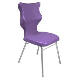 Ergonomiczne krzesło szkolne Classic rozmiar 6 fioletowy - dobre krzesło stacjonarne do biurka, ławki, szkoły, sali konferencyjnej dla dzieci i dla dorosłych 