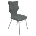 Ergonomiczne krzesło szkolne Classic rozmiar 6 szary - dobre krzesło stacjonarne do biurka, ławki, szkoły, sali konferencyjnej dla dzieci i dla dorosłych Ergonomiczne krzesło szkolne Classic rozmiar 6 szary - dobre krzesło stacjonarne do biurka, ławki, szkoły, sali konferencyjnej dla dzieci i dla dorosłych
