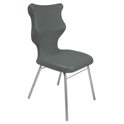 Ergonomiczne krzesło szkolne Classic rozmiar 6 szary - dobre krzesło stacjonarne do biurka, ławki, szkoły, sali konferencyjnej dla dzieci i dla dorosłych Ergonomiczne krzesło szkolne Classic rozmiar 6 szary - dobre krzesło stacjonarne do biurka, ławki, szkoły, sali konferencyjnej dla dzieci i dla dorosłych