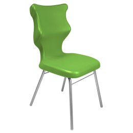 Ergonomiczne krzesło szkolne Classic rozmiar 6 zielony - dobre krzesło stacjonarne do biurka, ławki, szkoły, sali konferencyjnej dla dzieci i dla dorosłych 