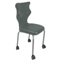 Ergonomiczne krzesło szkolne Spider Move rozmiar 4 szary - dobre krzesło stacjonarne do biurka, ławki, szkoły, sali konferencyjnej dla dzieci i dla dorosłych Ergonomiczne krzesło szkolne Spider Move rozmiar 4 szary - dobre krzesło stacjonarne do biurka, ławki, szkoły, sali konferencyjnej dla dzieci i dla dorosłych